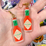 Spicy Autism Earrings