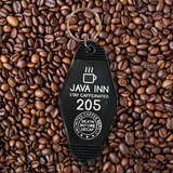 Java Inn Coffee Motel Keyrings