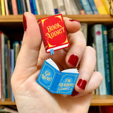 Book Lover Wooden Pins