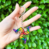 BIG Manx Pride Keyrings