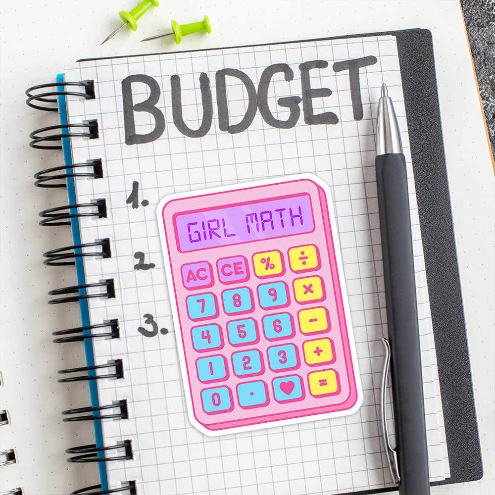 BIG Girl Math Sticker – Candy Doll Club