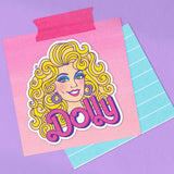 BIG Dolly Vinyl Sticker