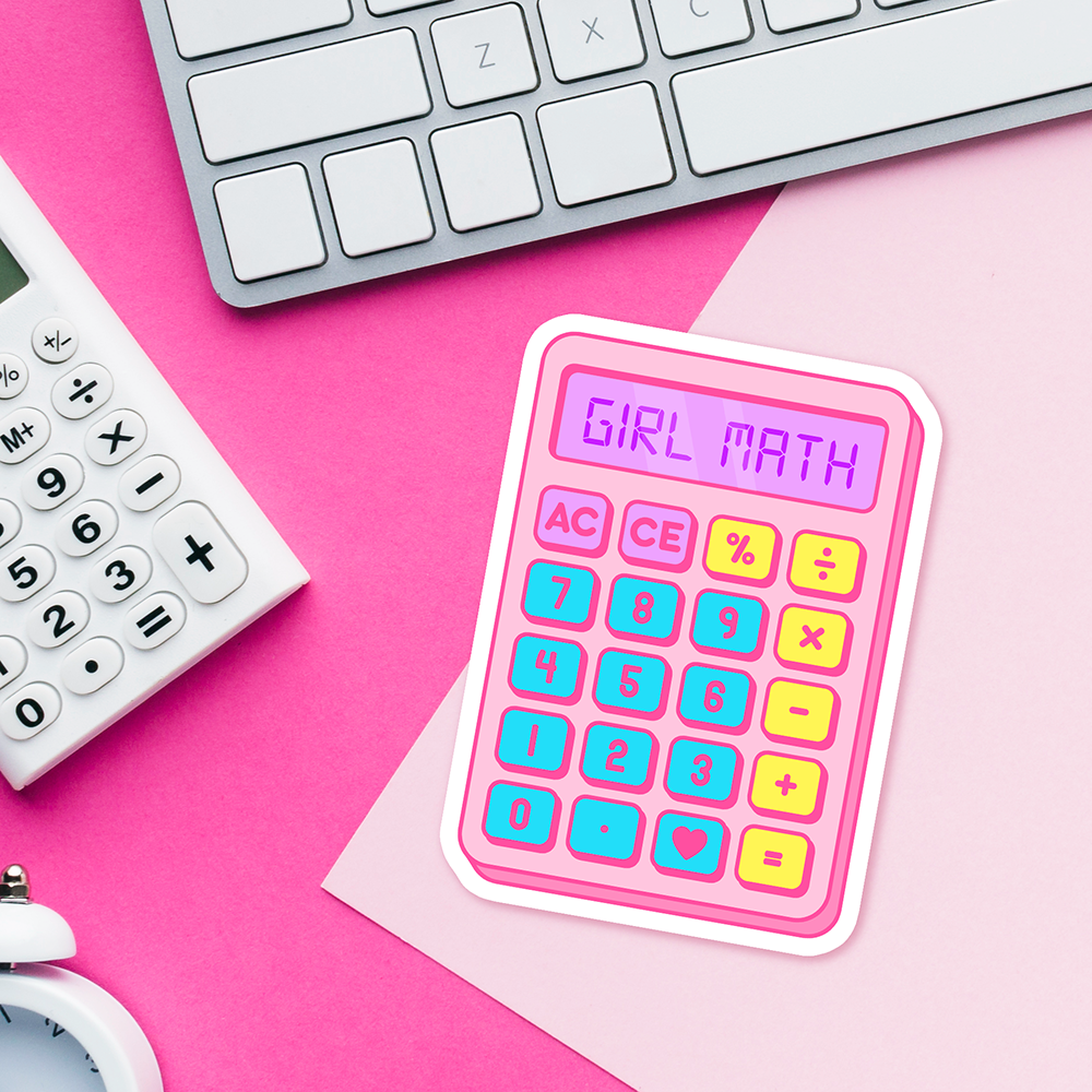 BIG Girl Math Sticker – Candy Doll Club