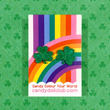 Glitter Shamrocks St Patrick's Day