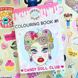 Candy Doll Club Colouring Book #1