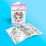Candy Doll Club Colouring Book #1