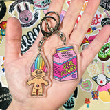 Girl Power Keyrings