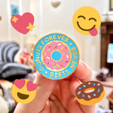 Donut Hard Enamel Pin