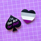 Ace Pride Wooden Pins