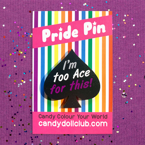 Ace Pride Wooden Pins