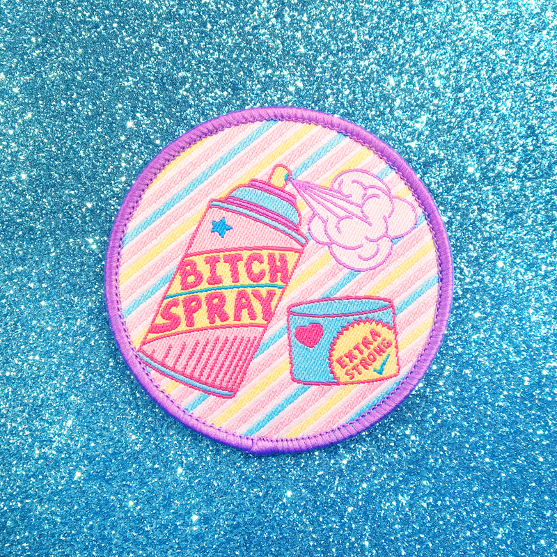 B*tch Spray Patch – Candy Doll Club