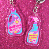 Spring Cleaning Keyrings