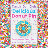 Donut Hard Enamel Pin