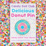 Donut Hard Enamel Pin