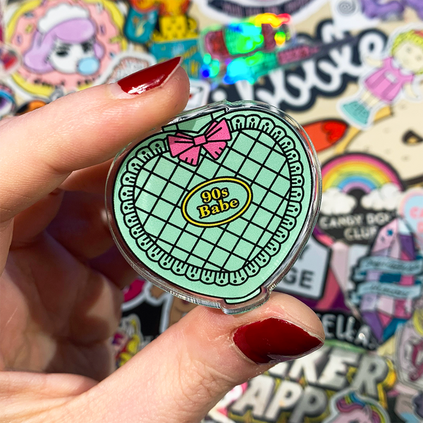 90s Babe Acrylic Pins