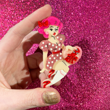 Valentine Belle Brooch