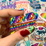 ADHD or Autistic Acrylic Pin