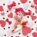 Valentine Belle Brooch
