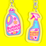 Spring Cleaning Keyrings