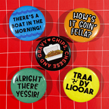 Manx Button Badges