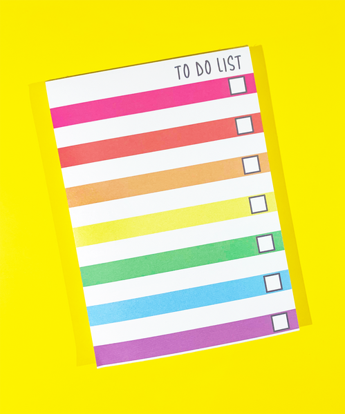 To Do List Notepad