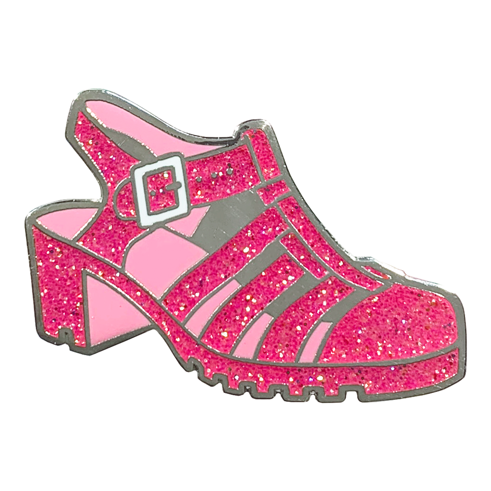 Jelly Shoe Sparkle Pins – Candy Doll Club