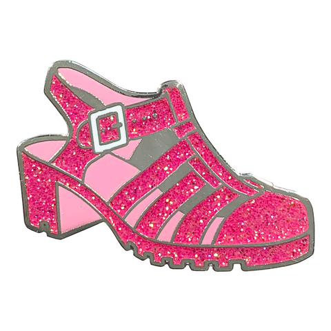 Jelly Shoe Sparkle Pins