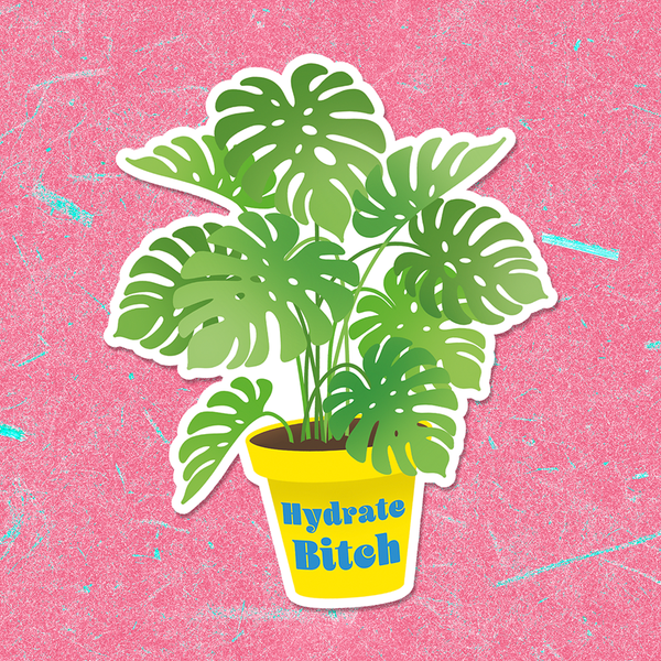BIG Hydrate Plant Vinyl Sticker