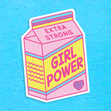 BIG Girl Power Vinyl Sticker