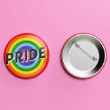 Pride button badge