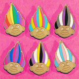 Custom Pride Flag Brooch