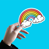 BIG Rainbow Vinyl Sticker