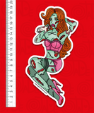 GIANT Spooky Pinup Vinyl Stickers