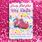 Jelly Shoe Sparkle Pins
