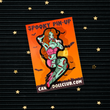 Spooky Pinup Brooches